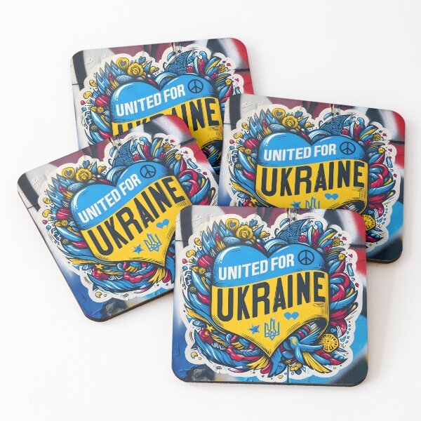 Item preview, Graffiti for Unity: United for Ukraine designed and sold by AI-Only Creations.