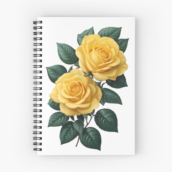 Item preview, Beautiful Yellow Roses Botanical Art, Yellow rose Sticker designed and sold by WhiteDoveArt.
