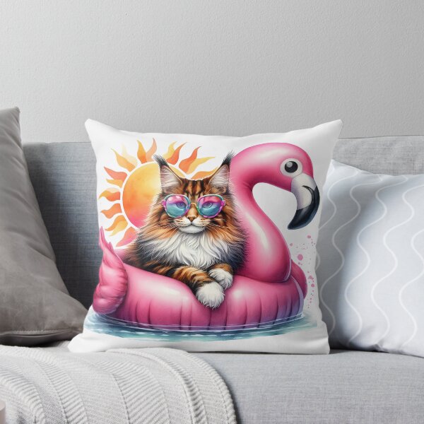 Item preview, Chillin Flamingo Cat  designed and sold by svarupa.