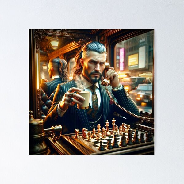Item preview, "Urban Chess Master's Gambit - Ghost Archer Illusions" designed and sold by Ghost Archer Illusions.