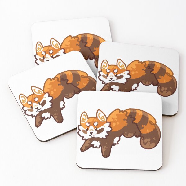 Item preview, red panda designed and sold by sadfacestickers.