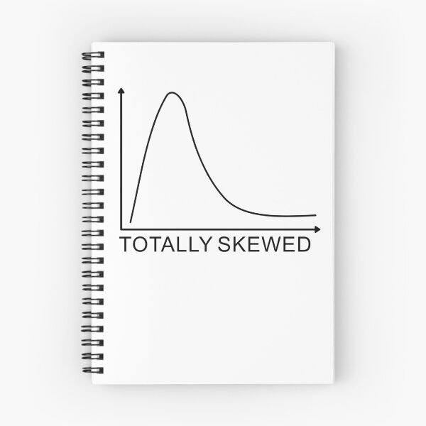 Item preview, Totally Skewed Funny APSTATS Skewed Graph Statistics Gear designed and sold by DynamicDesign.