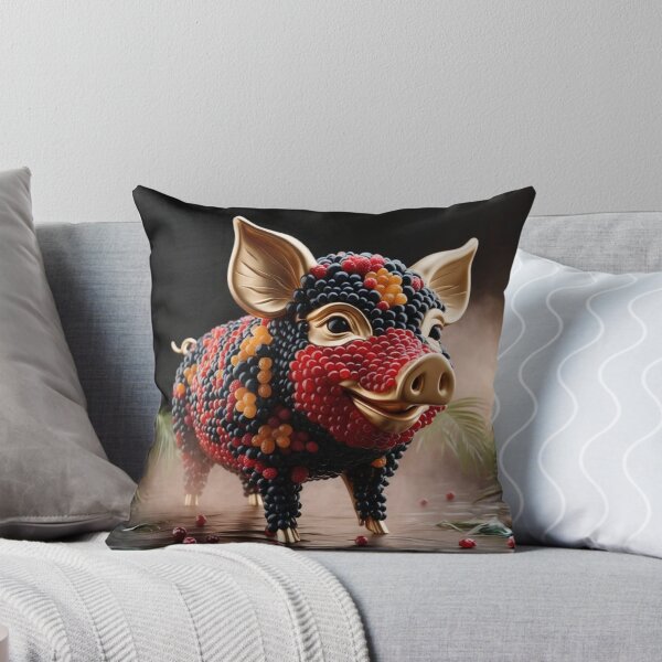 Item preview, Berry Pig - Cute Fruit Design designed and sold by LaLi-Designs.