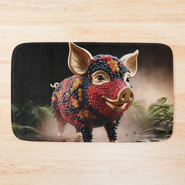 Item preview, Berry Pig - Cute Fruit Design designed and sold by LaLi-Designs.