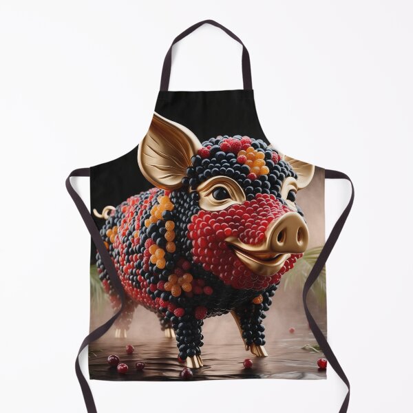 Item preview, Berry Pig - Cute Fruit Design designed and sold by LaLi-Designs.
