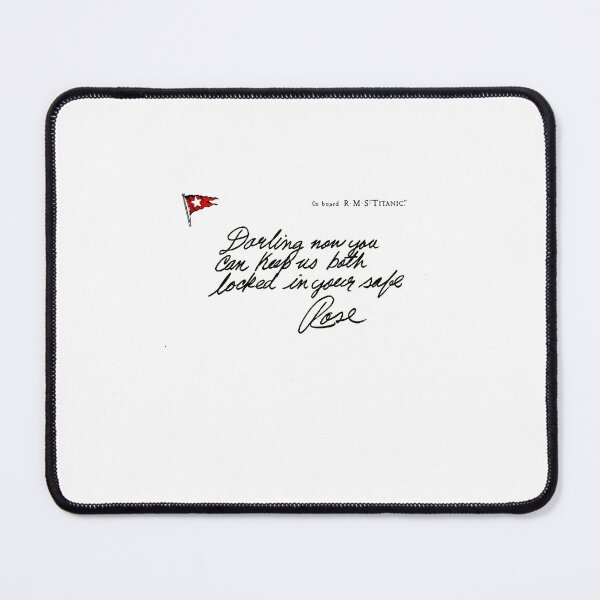 Item preview, Rose's Letter to Cal - Titanic (1997) WHITE PAPER designed and sold by Never Let Go Vintage™.