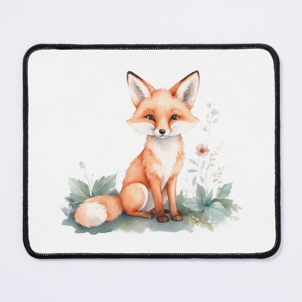 Item preview, Watercolor Fox Delight designed and sold by Victoria Riabov.