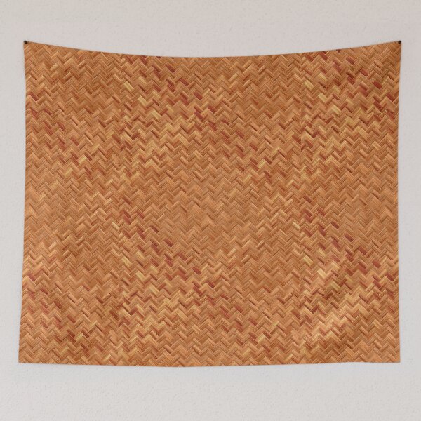 Item preview, Faux Rattan Wicker Basket Weave design  designed and sold by ColorFlowArt.
