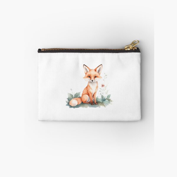 Artikelvorschau, Aquarell Fuchs Freude entworfen und verkauft von Victoria Riabov.