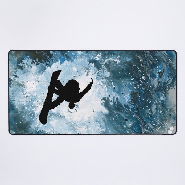 Item preview, Snowboarder in Electric Dreams designed and sold by Shred Art Studio.