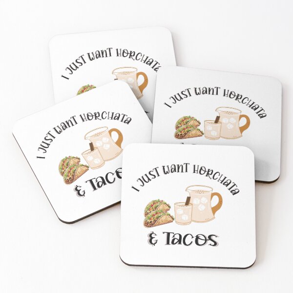 Item preview, I Just Want Horchata and Tacos designed and sold by MarigoldandLily.
