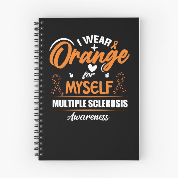 Item preview, I Wear Orange For Myself Multiple Sclerosis Awareness Gear designed and sold by DynamicDesign.