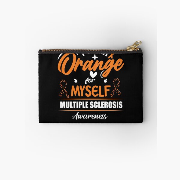 Aperçu de l'œuvre I Wear Orange For Myself Multiple Sclerosis Awareness Gear créée et vendue par DynamicDesign.
