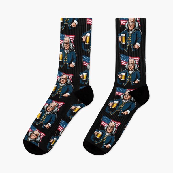 Item preview, Funny Benjamin Franklin With Beer Mug 4th Of July designed and sold by LuminOrb.