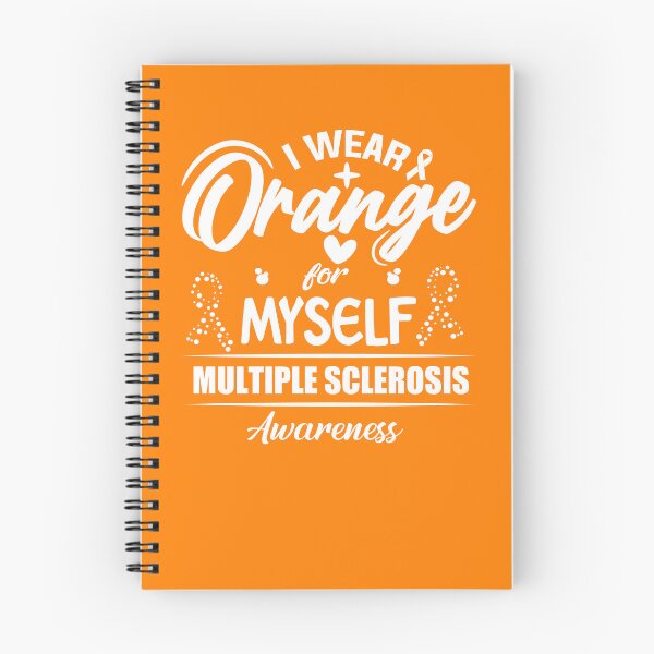 Item preview, I Wear Orange For Myself Multiple Sclerosis Awareness Gear designed and sold by DynamicDesign.