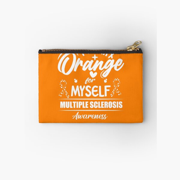 Aperçu de l'œuvre I Wear Orange For Myself Multiple Sclerosis Awareness Gear créée et vendue par DynamicDesign.