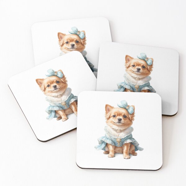 Item preview,  Retro Watercolor Dog Delight designed and sold by Victoria Riabov.