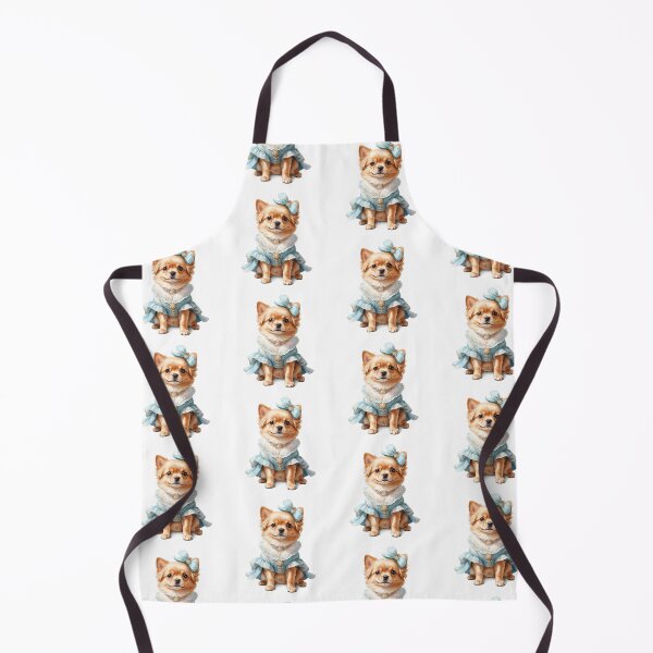 Item preview, Retro Watercolor Dog Delight designed and sold by Victoria Riabov.