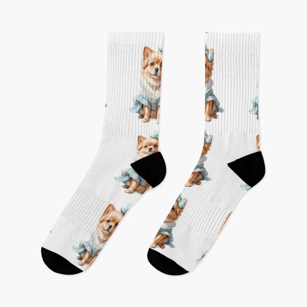 Item preview,  Retro Watercolor Dog Delight designed and sold by Victoria Riabov.
