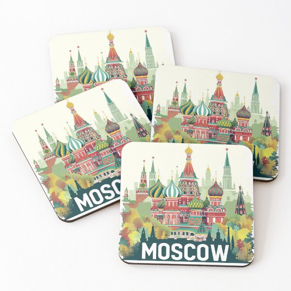Item preview, Moscow Art Moscow Print designed and sold by nomiraclehere.