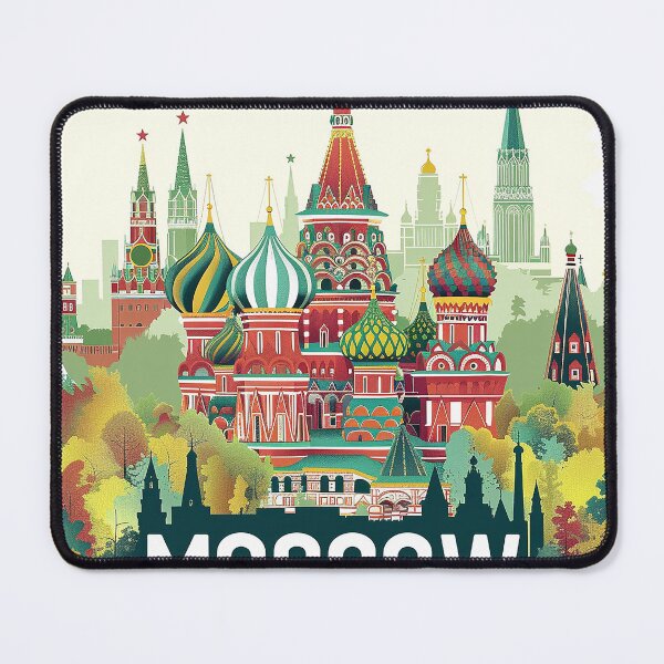 Item preview, Moscow Art Moscow Print designed and sold by nomiraclehere.