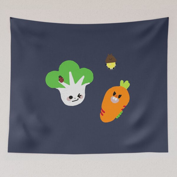 Item preview, broccoli, carrot and firefly | my love mix-up th designed and sold by Pinu92.