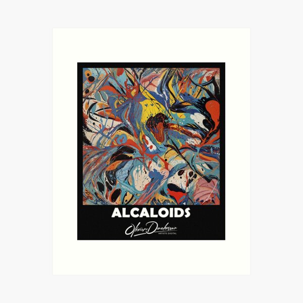 Aperçu de l'œuvre Alcaloids 110 créée et vendue par olivier duchossoir.