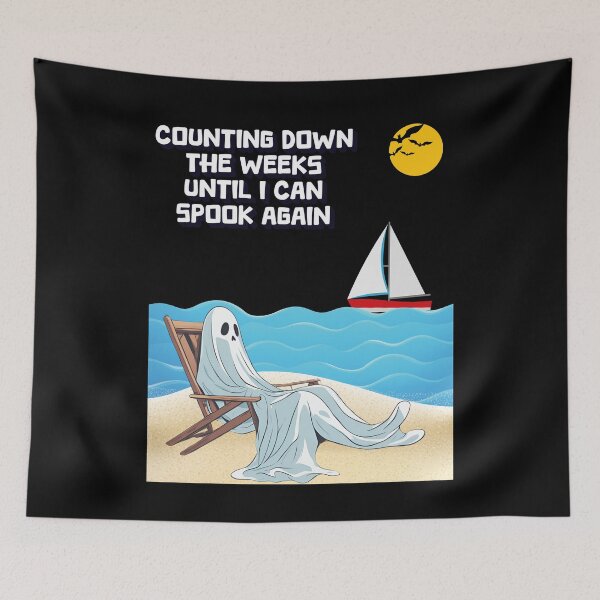 Item preview, Counting Down The Weeks Until I Can Spook Again - Halloween Humor designed and sold by signshirtz.