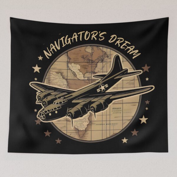 Item preview, Navigator's Dream - WW2 Bomber designed and sold by zarshirts.