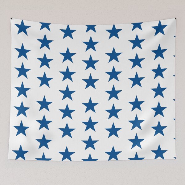 Item preview, Five Navy Stars in a column designed and sold by Foundry88.