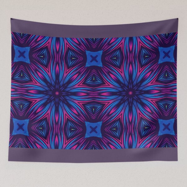 Item preview, Purple Blue and Pink Pattern designed and sold by DammyK89.