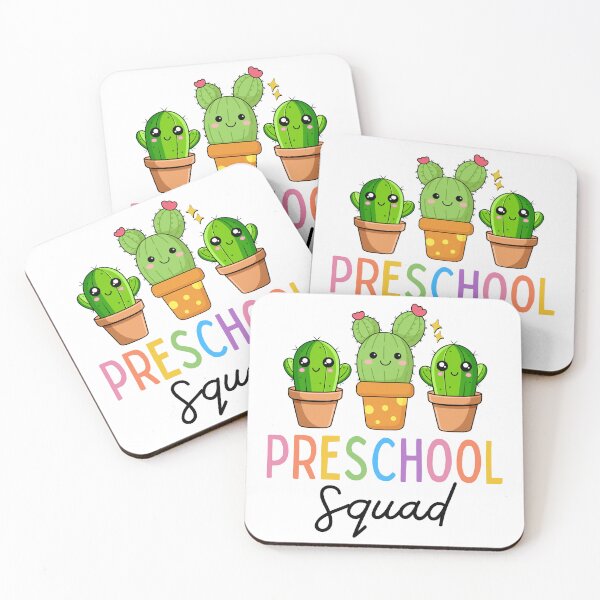 Item preview, Preschool Squad Cactus Lover Teacher Back To School designed and sold by thebest-2studio.