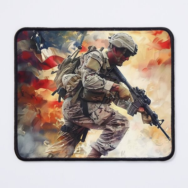 Item preview, Patriotic American Soldier designed and sold by dcrc.