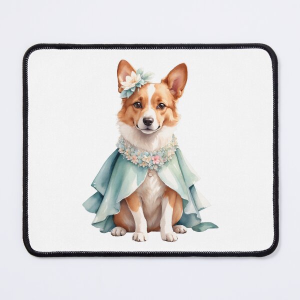 Item preview, Cute Watercolor Dog with Vintage Vibes designed and sold by Victoria Riabov.
