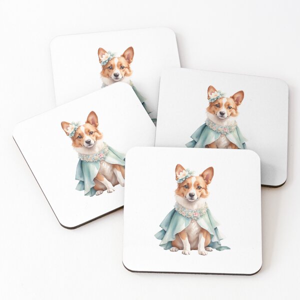 Item preview, Cute Watercolor Dog with Vintage Vibes designed and sold by Victoria Riabov.