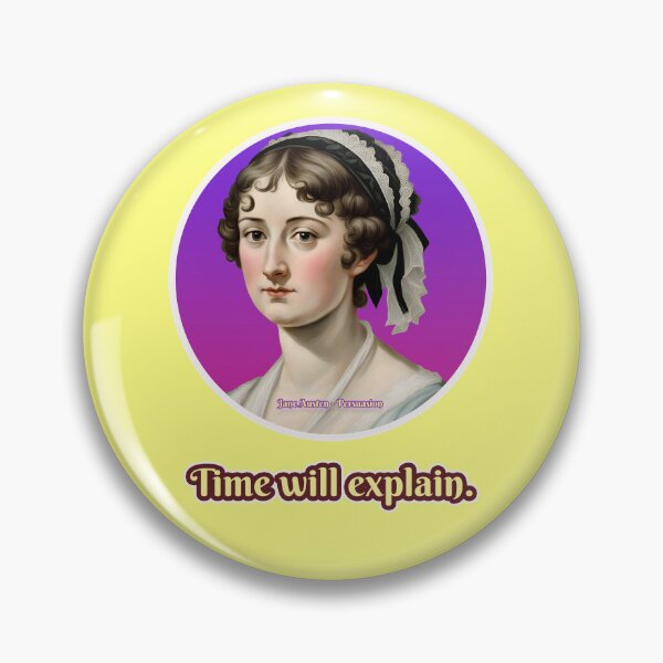 Artikelvorschau, Time will explain, Jane Austen entworfen und verkauft von Mauswohn.