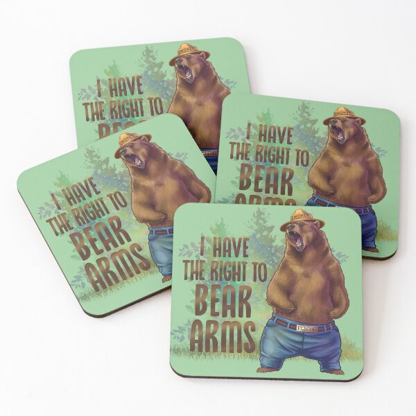 Item preview, I have the right to BEAR arms - Smokey Variant designed and sold by cheeborg.