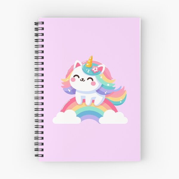 Item preview,  Cute Unicorn Cat Adorable Magical Rainbow Kitty designed and sold by MS-designs-47.