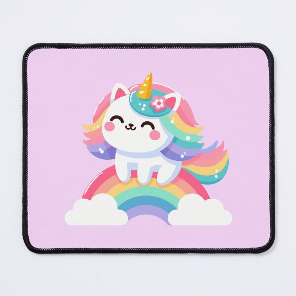 Item preview, Cute Unicorn Cat Adorable Magical Rainbow Kitty designed and sold by MS-designs-47.