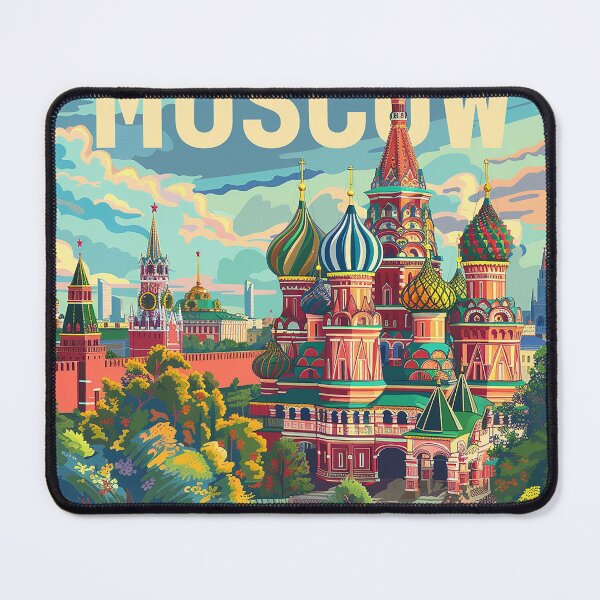 Item preview, Moscow Art Moscow Print designed and sold by nomiraclehere.