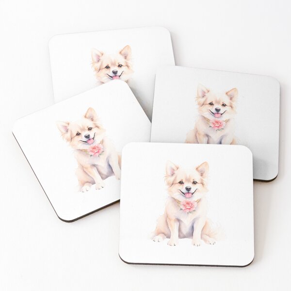 Item preview, Encantador perro acuarela en estilo retro designed and sold by Victoria Riabov.