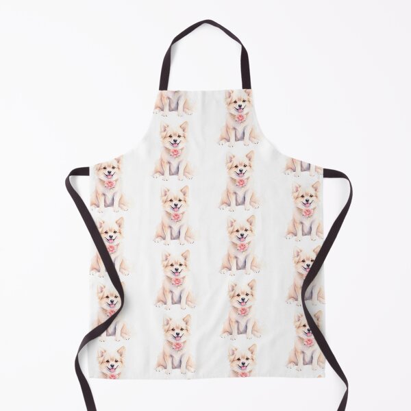 Item preview, Charming Watercolor Dog in Retro Style designed and sold by Victoria Riabov.