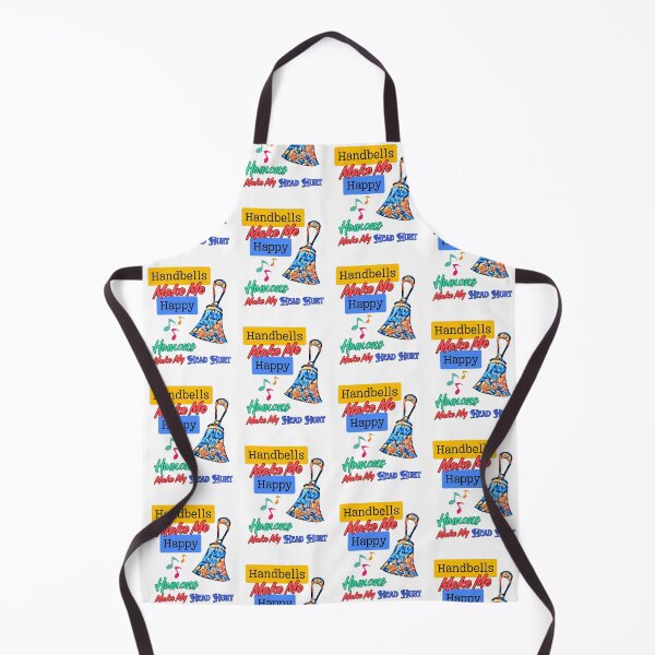 Item preview, Handbells make me happy – humans make my head hurt designed and sold by CelticClapper.