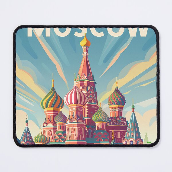 Item preview, Moscow Art Moscow Print designed and sold by nomiraclehere.