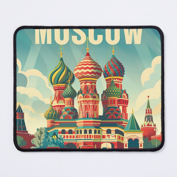 Item preview, Moscow Art Moscow Print designed and sold by nomiraclehere.