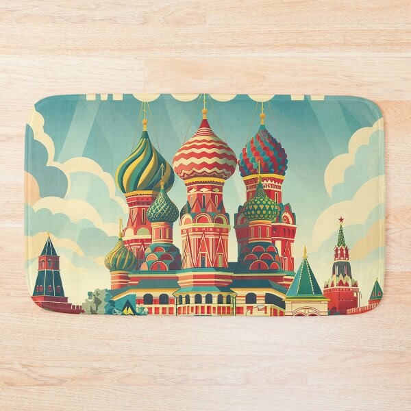 Item preview, Moscow Art Moscow Print designed and sold by nomiraclehere.