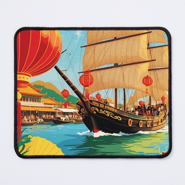 Item preview, Shantou China Vintage Travel Tourism designed and sold by TravelersGems.