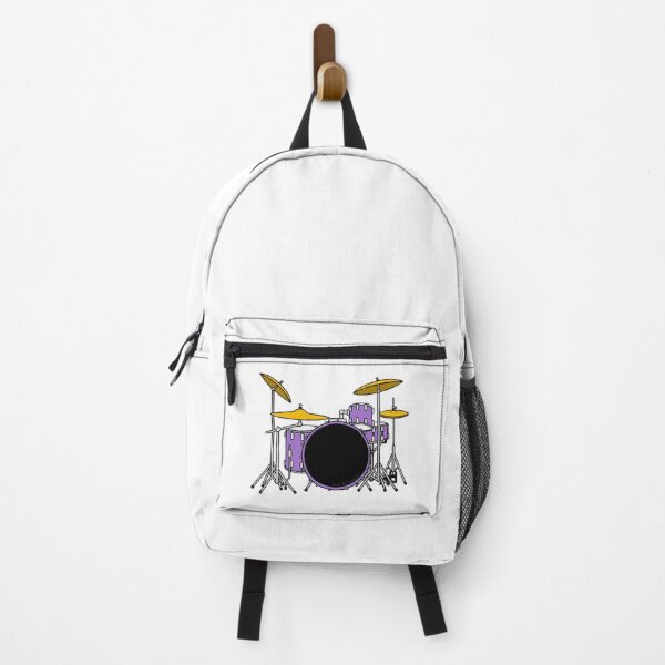 Item preview, Purple Drum Kit Drummer Musician designed and sold by doodlerob.