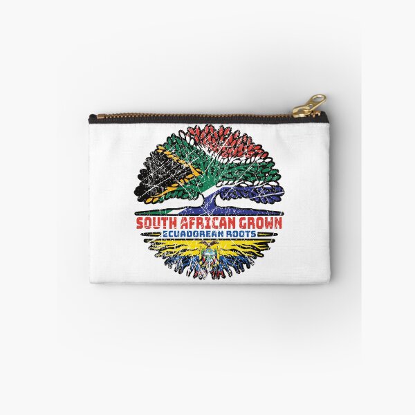 Item preview, Ecuador Ecuadorian Ecuadorean Ecuadoran South African South Africa Tree Roots Flag designed and sold by FlagX.