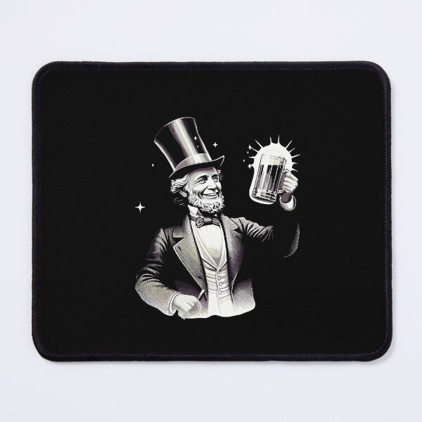 Item preview, Boozing Abraham Lincoln American Flag 4th July designed and sold by LuminOrb.